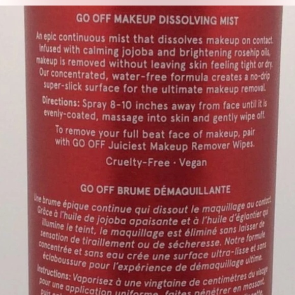 O/S One Size by Patrick Starrr Go Off Makeup Dissolving Mist 3.4oz - Picture 2 of 6